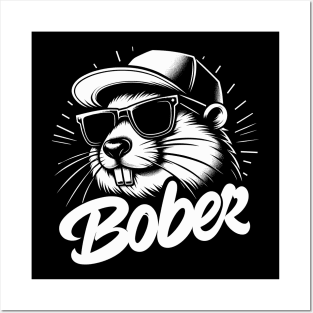 Funny Polish Internet Meme Bobr Bober Kurwa Graffiti Art Posters and Art